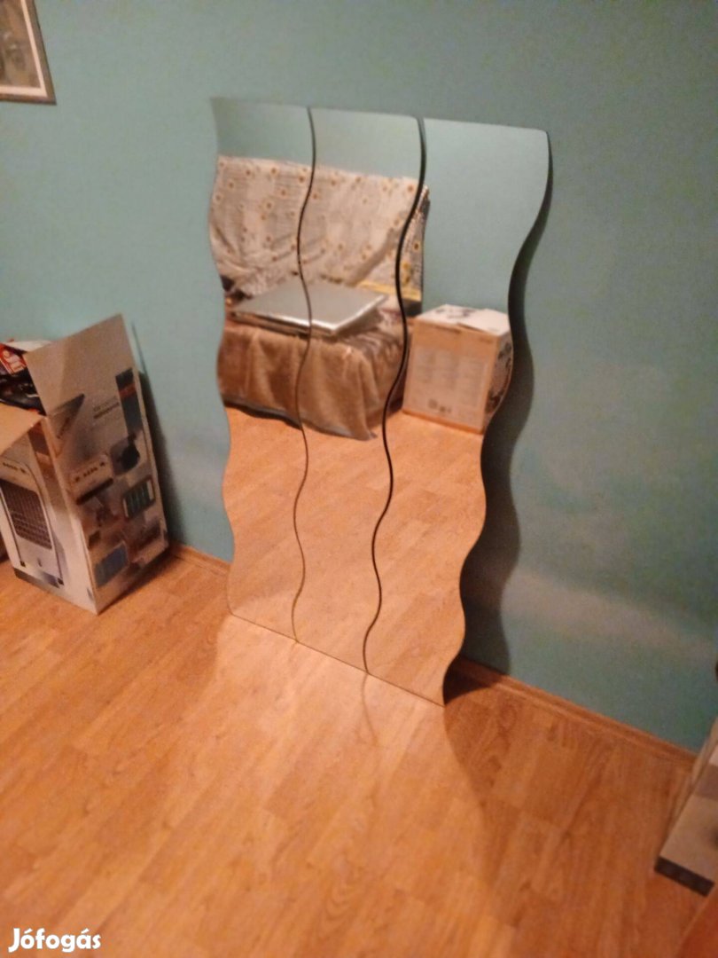 Három darabos fali tükör