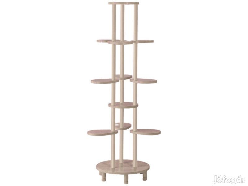 Három emeletes virágtartó állvány EGY-03 Világos sonoma