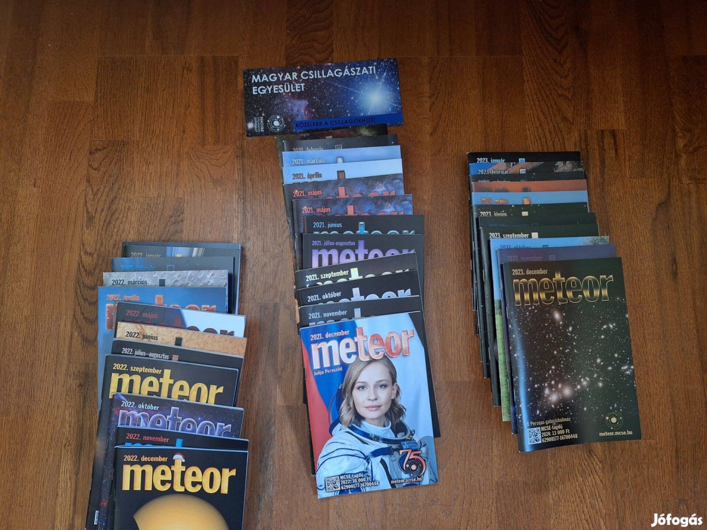 Három évi Meteor csillagászati folyóirat