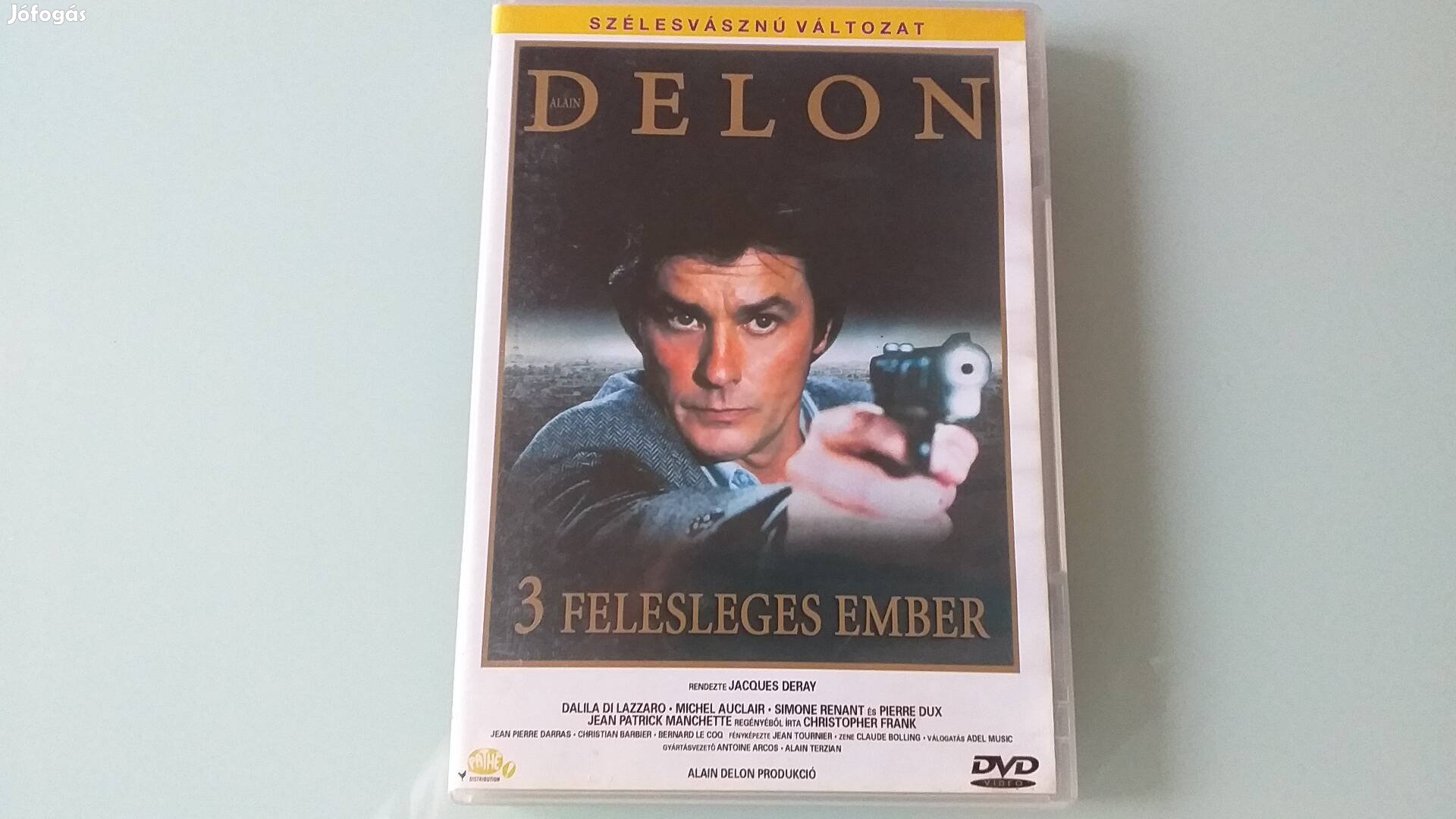 Három felesleges ember  DVD film-Alain Delon