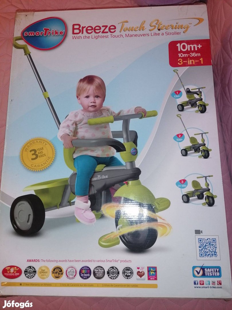 Három kerekű "Smartrike"eladó