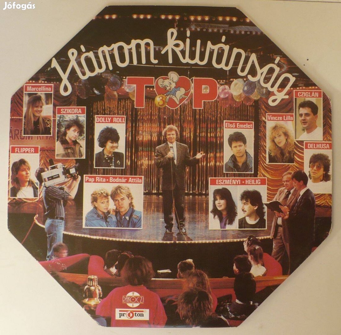 Három kívánság EX áll. LP (Dévényi Tibor, Dolly Roll, Vincze Lilla)