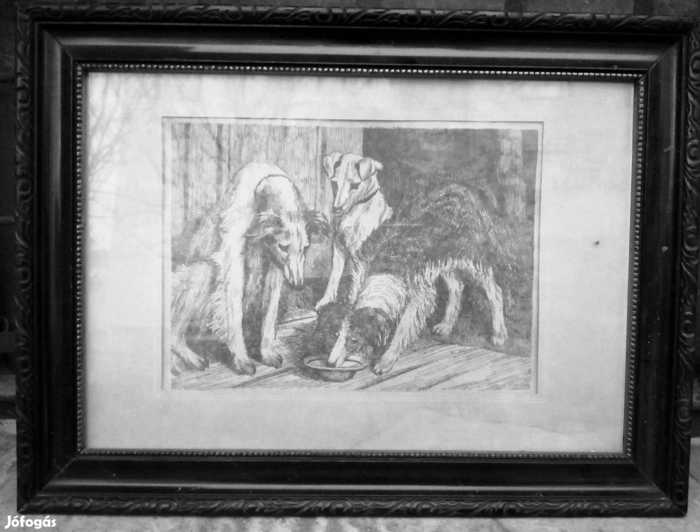 Három kutya - papirnyomat