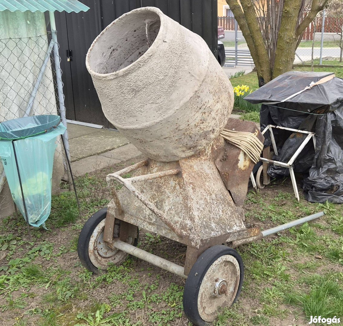Háromfázisú betonkeverő frekvenciaváltóval Alkuképes ár!