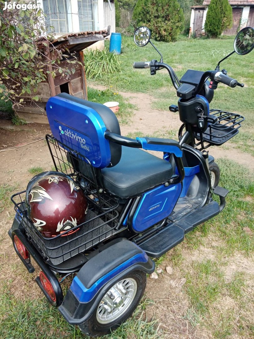 Háromkerekű E-mobil. 