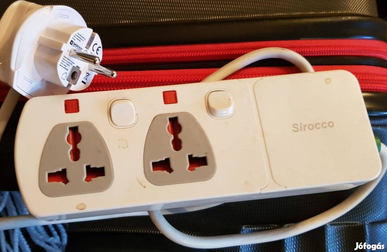 Hárompólusu hosszabbító fordítóval