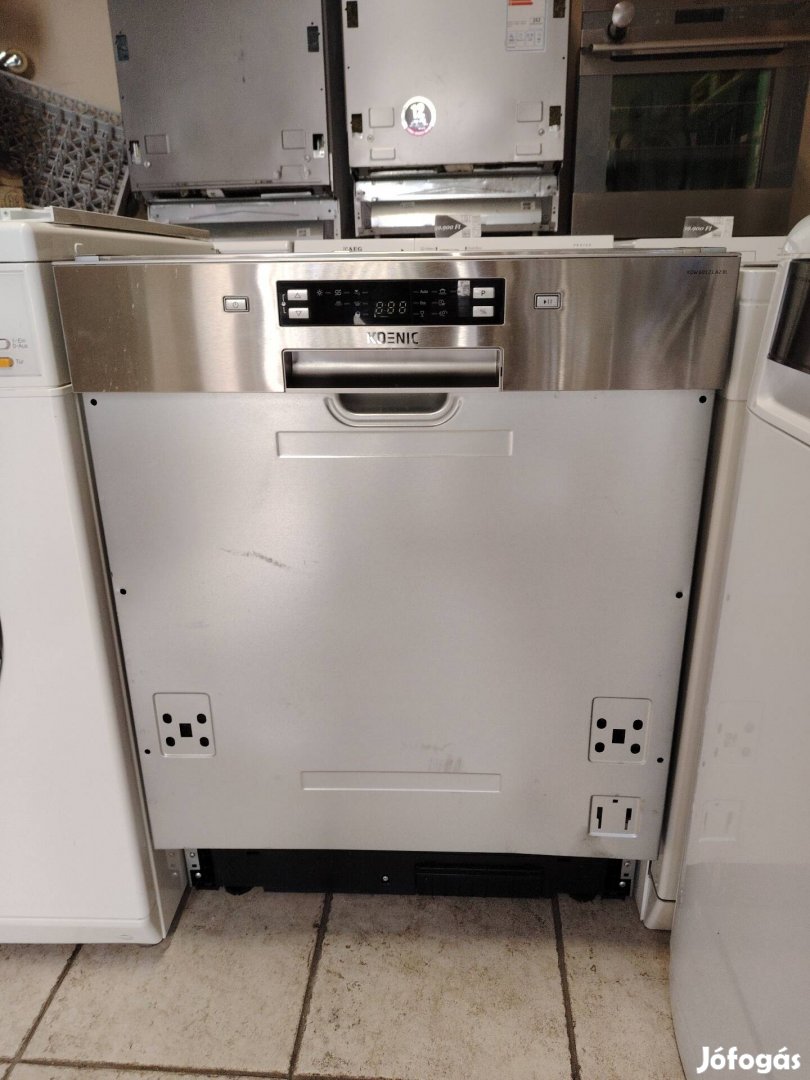 Háromtálcás inox beépíthető mosogatógép garanciával 