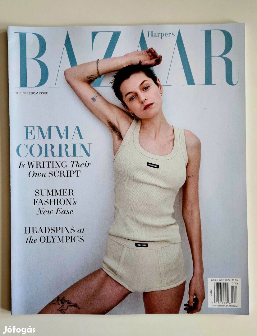 Harper's Bazaar US 2024/7 Emma Corrin