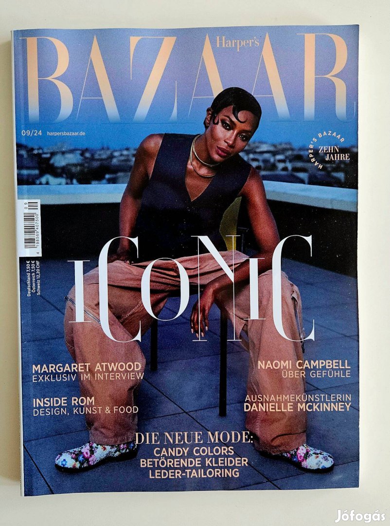 Harper's Bazaar német 2024/9 Naomi Campbell