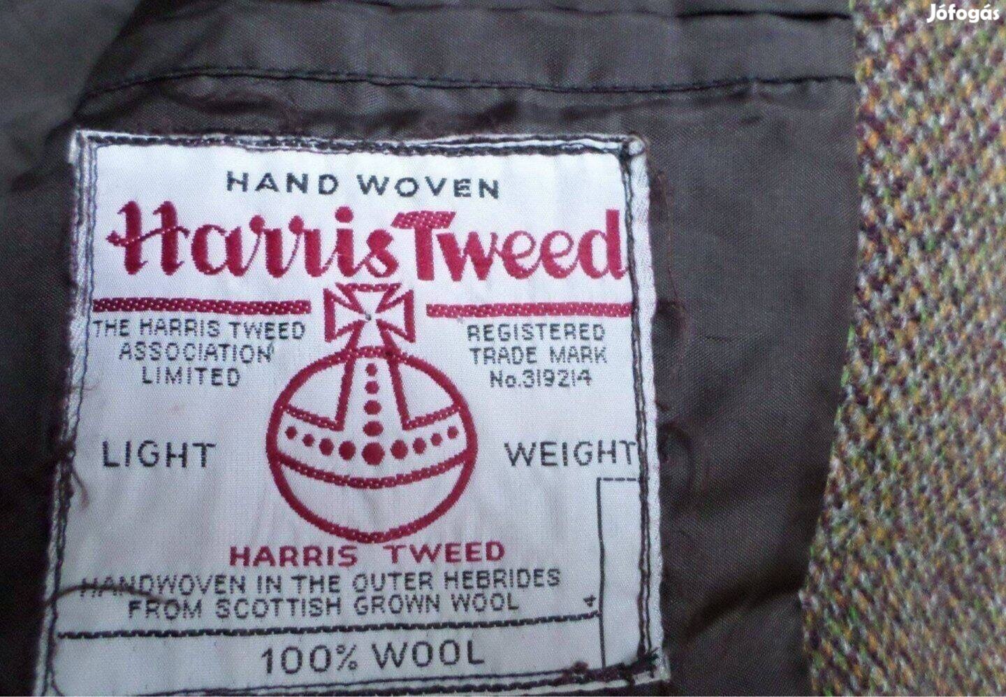 Harris Tweed férfi gyapjú zakó Angol luxus