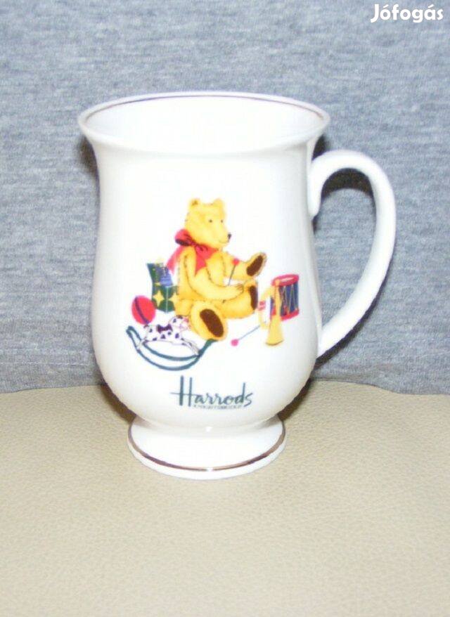 Harrods macis porcelán bögre