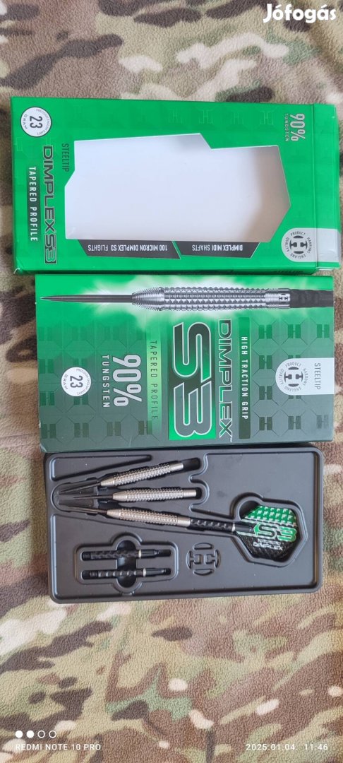 Harrows S3 Dimplex 23 g darts szett