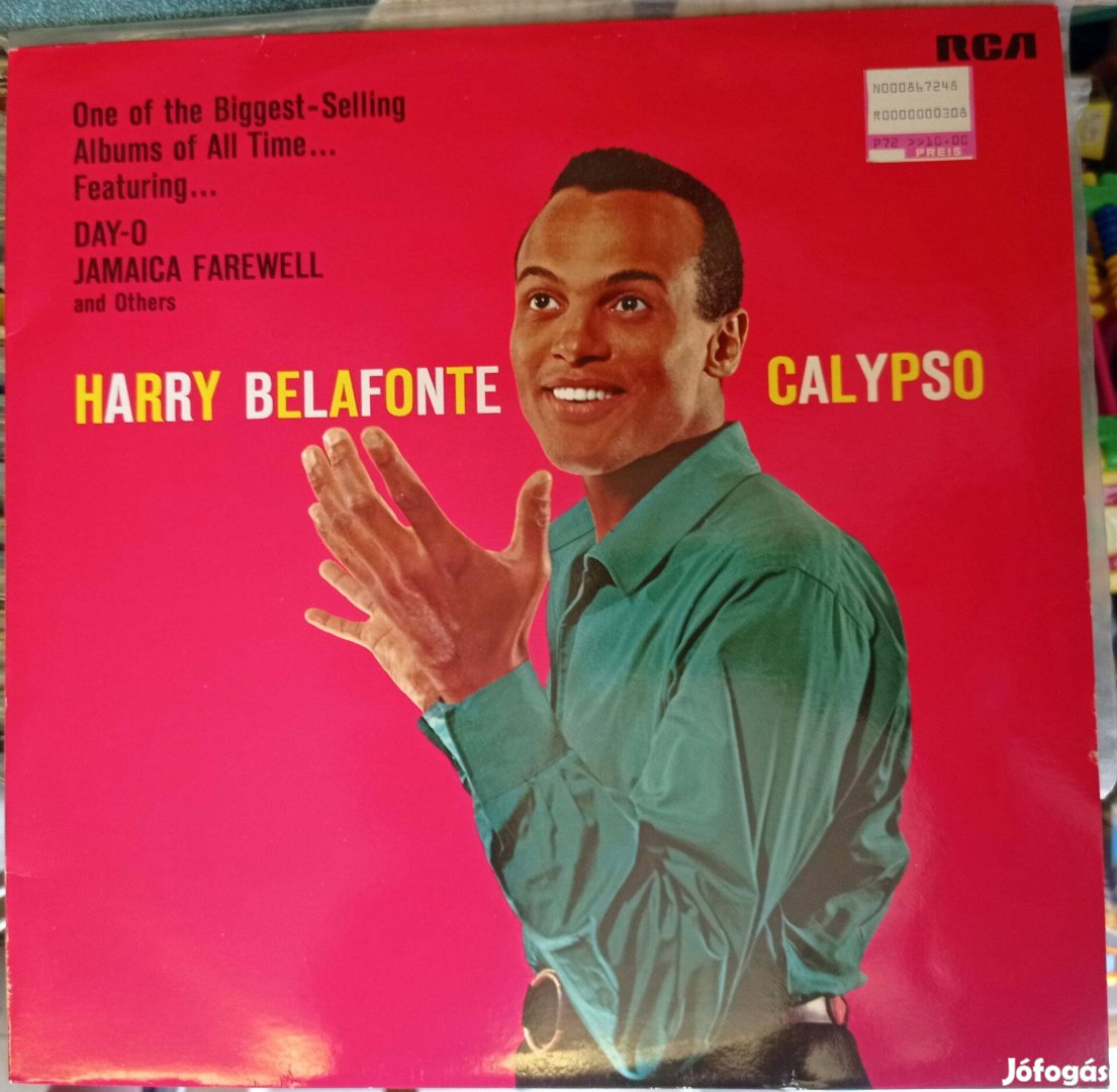 Harry Belafonte: Calypso (német nyomású LP)