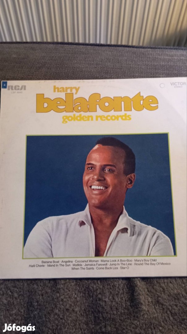 Harry Belafonte - Golden Records bakelit lemez 