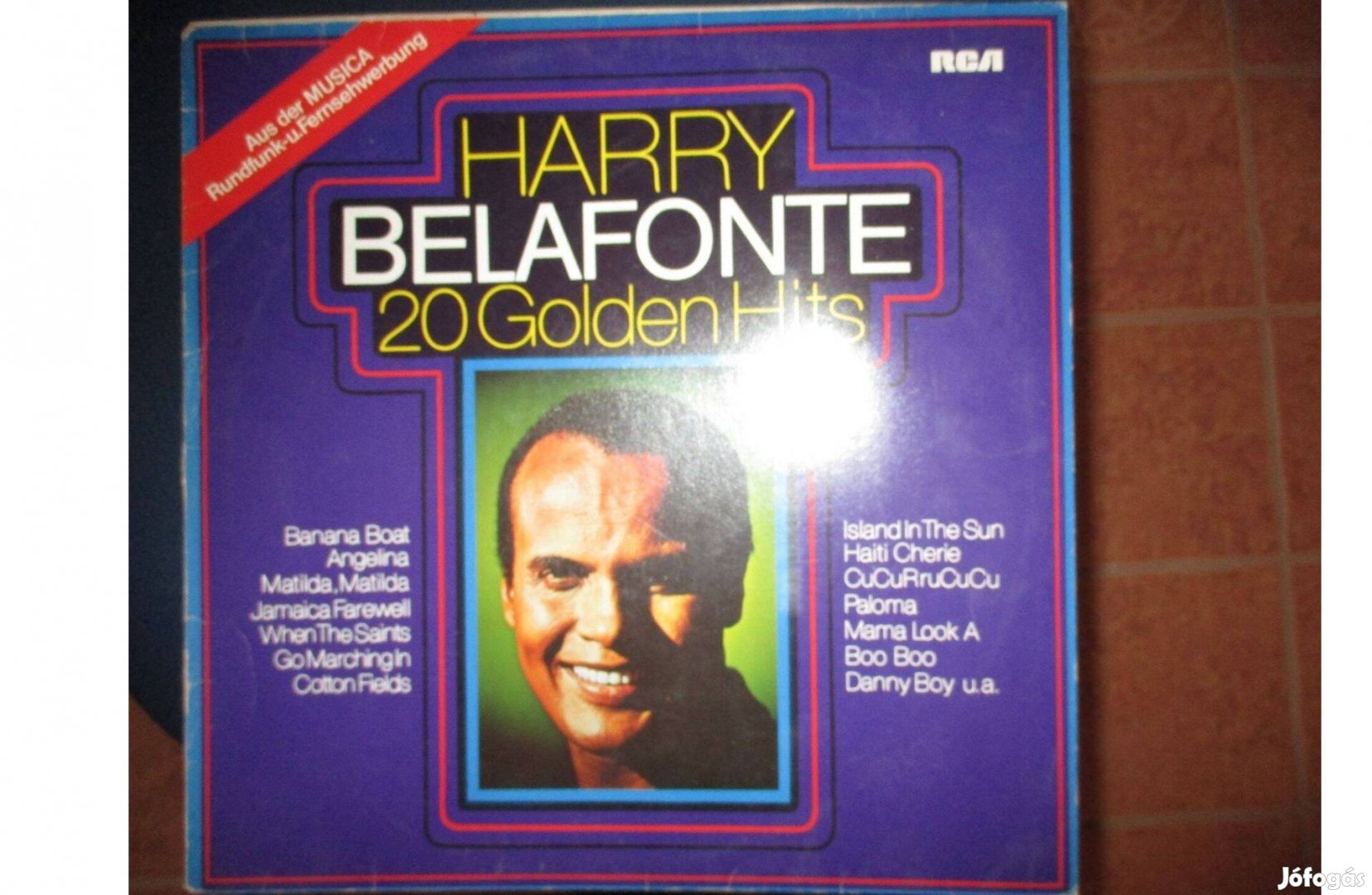 Harry Belafonte bakelit hanglemezek eladók