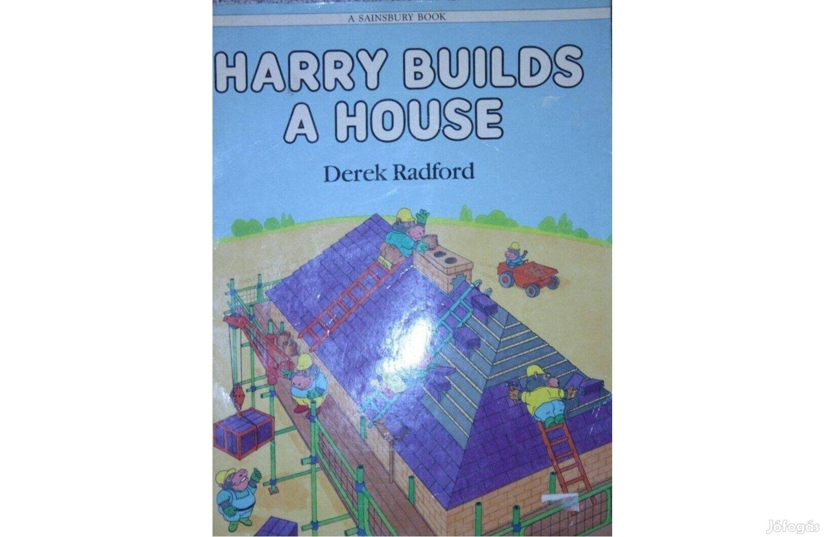 Harry Builds A house képes angol füzet