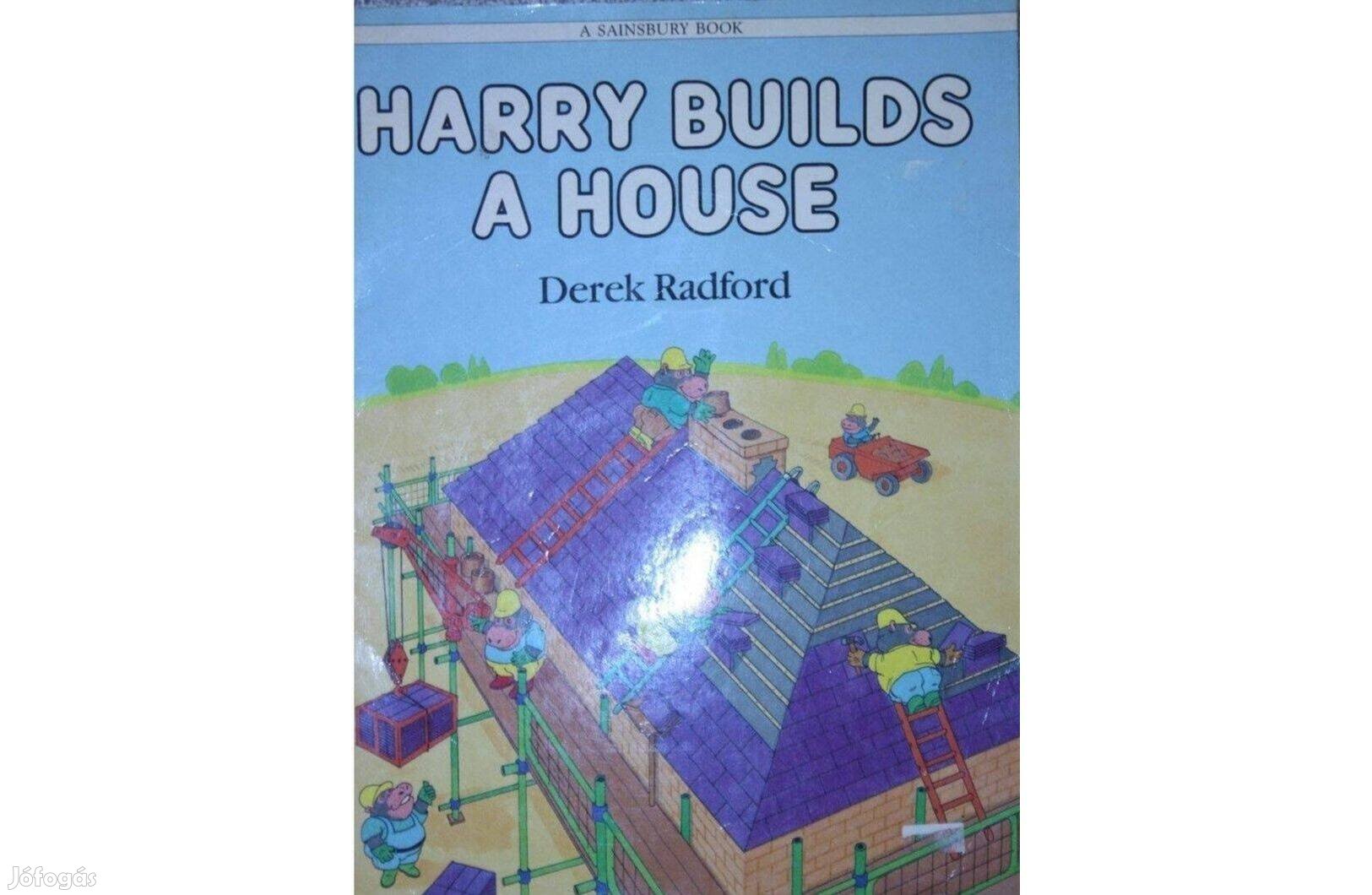 Harry Builds A house képes angol füzet