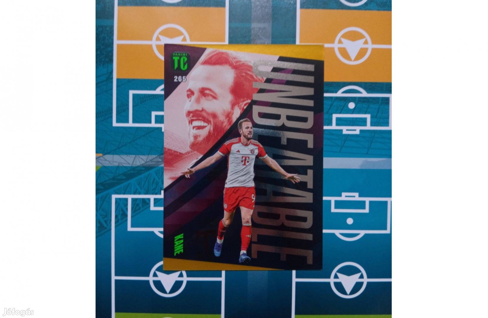 Harry Kane Arany Unbeatable Top Class 2024 focis kártya