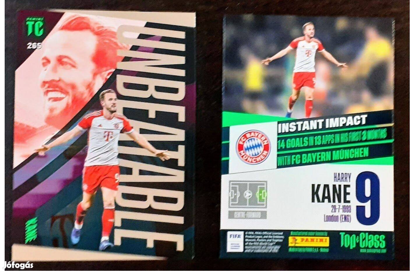 Harry Kane Bayern München Class Unbeatable focis kártya Top