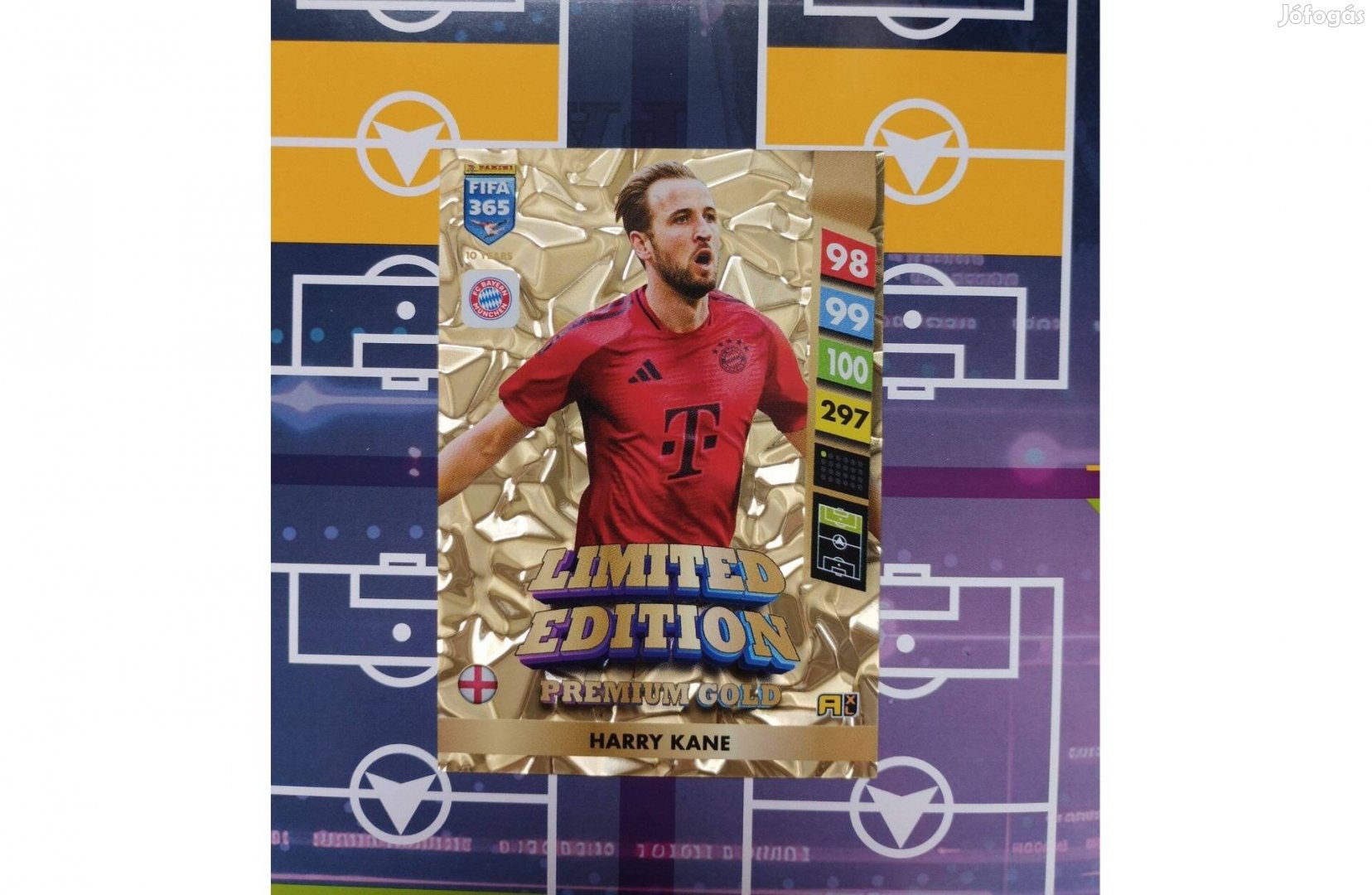 Harry Kane (B München) Fifa 365 2025 Premium Gold Limited focis kártya