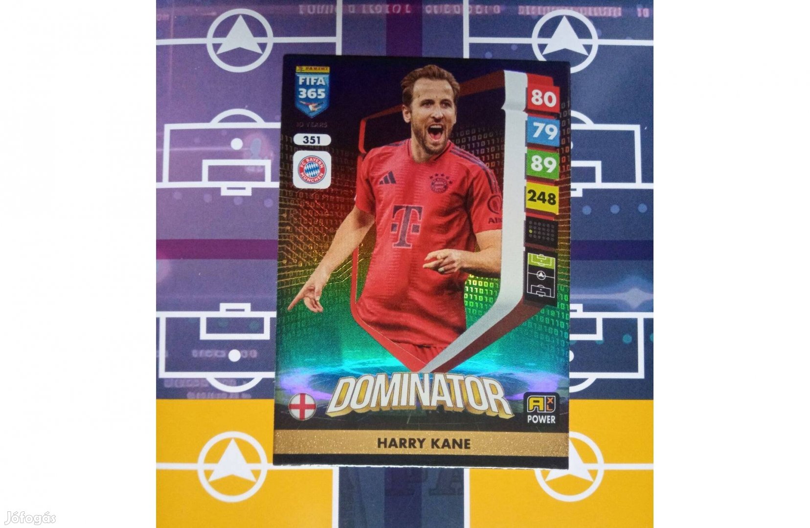 Harry Kane (Bayern München) Fifa 365 2025 Dominator focis kártya