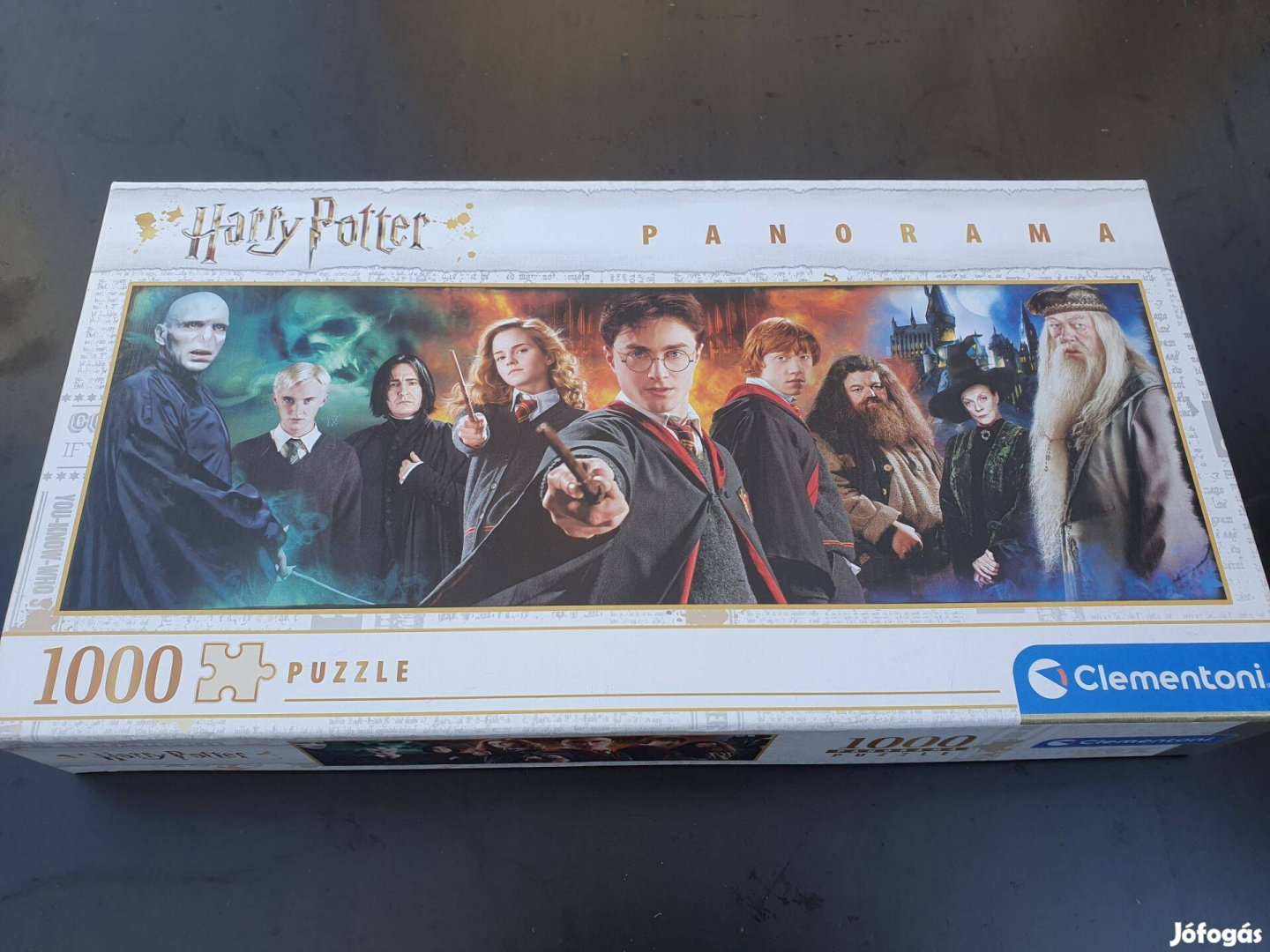 Harry Potter 1000db-os panoráma puzzle - Clementoni +ajándék sapka