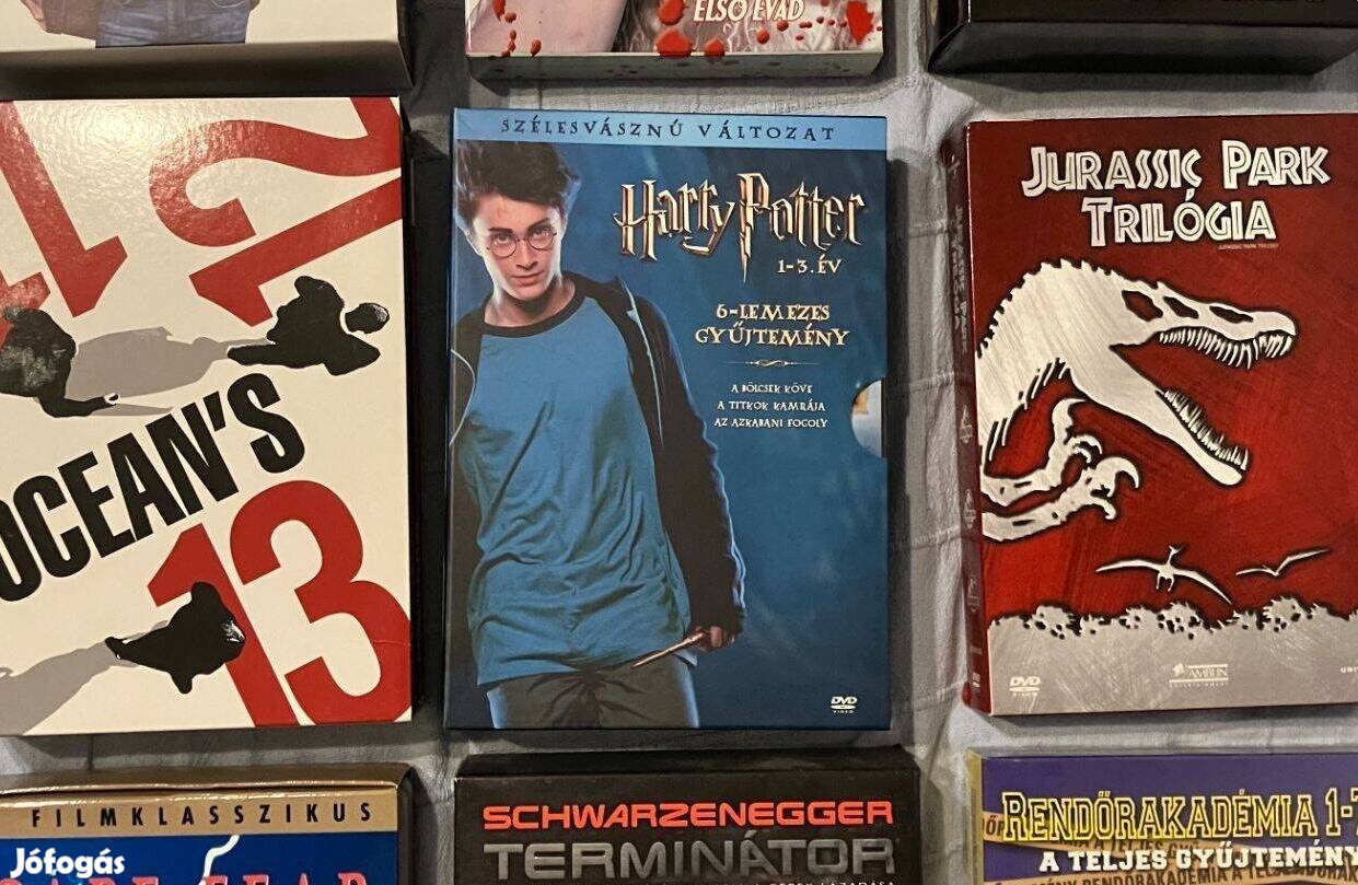 Harry Potter 1-3. gyűjtemény, díszdoboz dvd