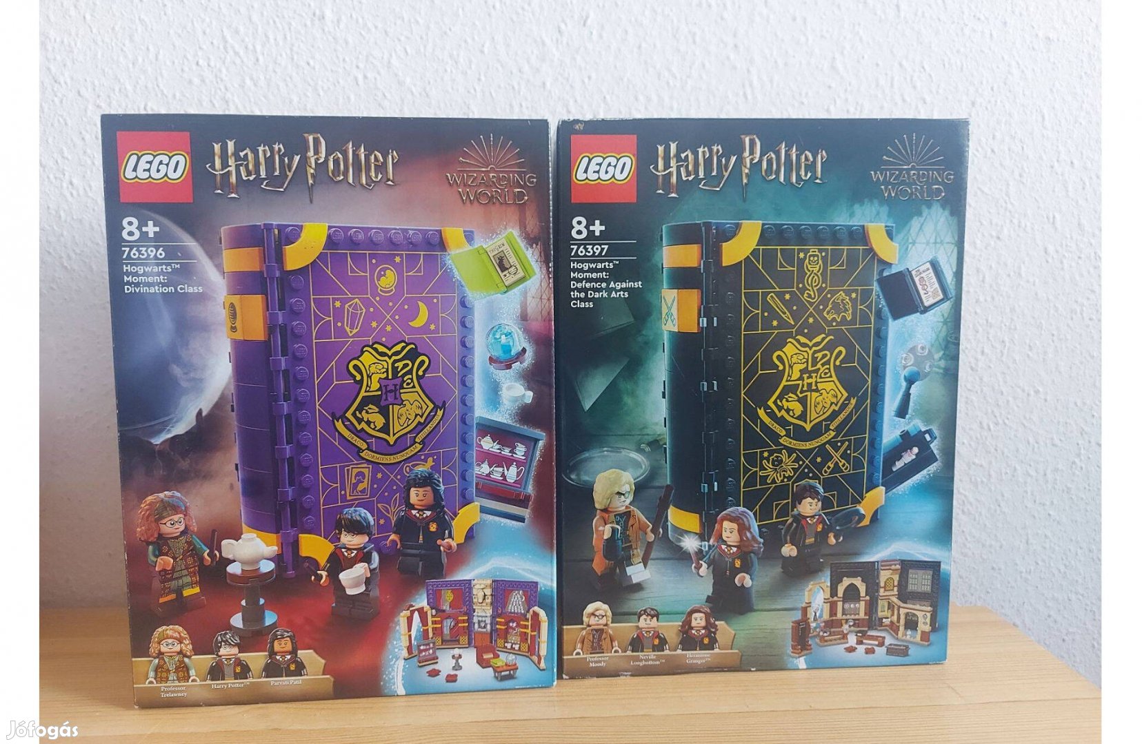 Harry Potter 76397 lego 76396 Roxfort pillanatai jóslástanóra sötét