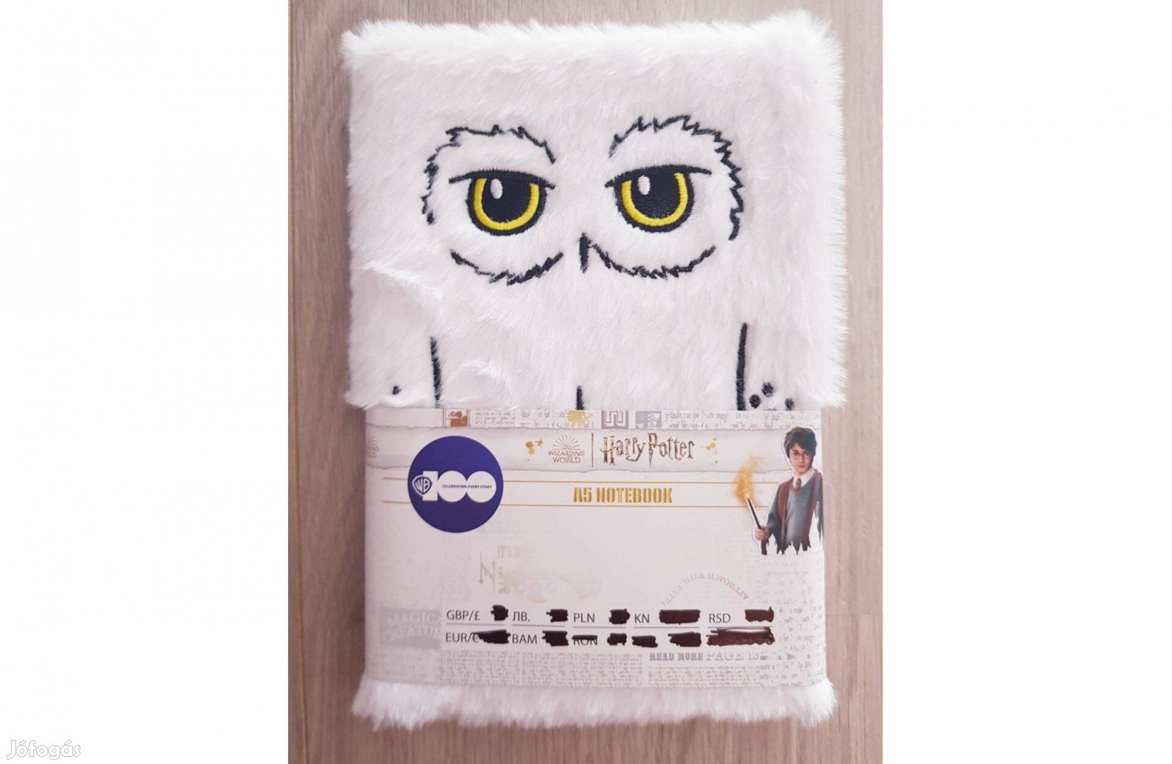 Harry Potter A5 notebook Hedvig notesz Új