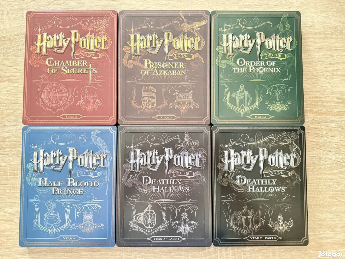 Harry Potter Blu-ray (2-3-5-6-7/1-7/2)