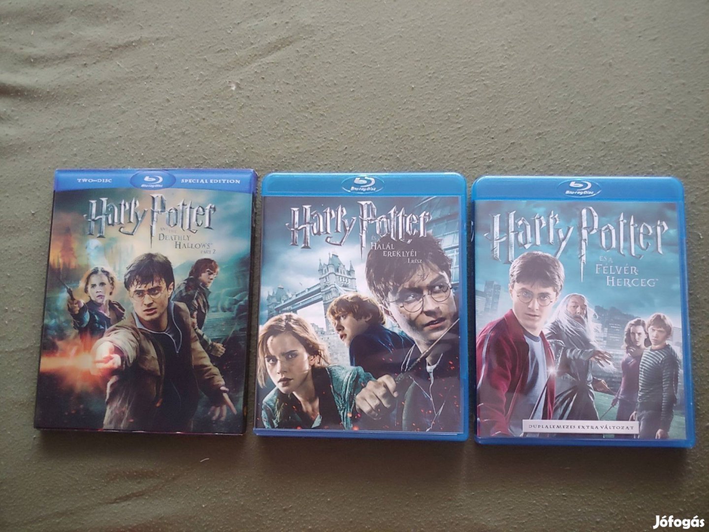 Harry Potter Blue-ray lemezek