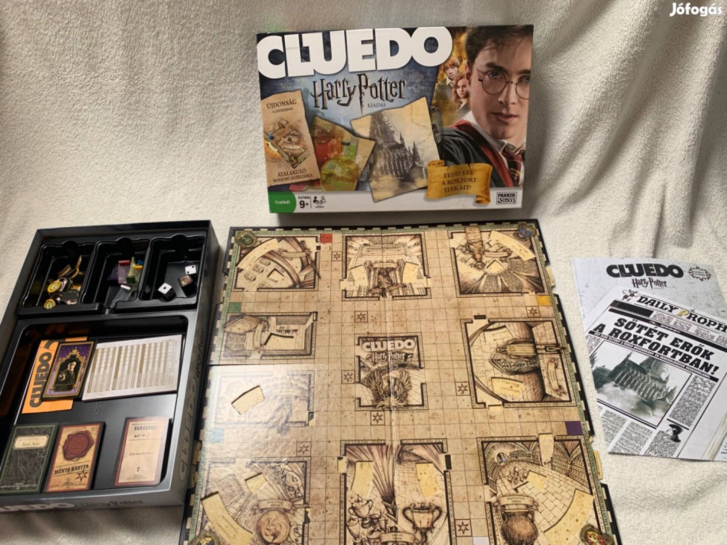 Harry Potter Cluedo társasjáték újszerű azonnal elvihető