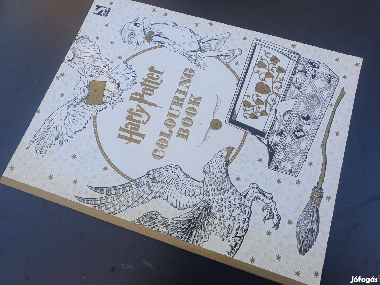 Harry Potter Colouring Book -színező levonó notesz