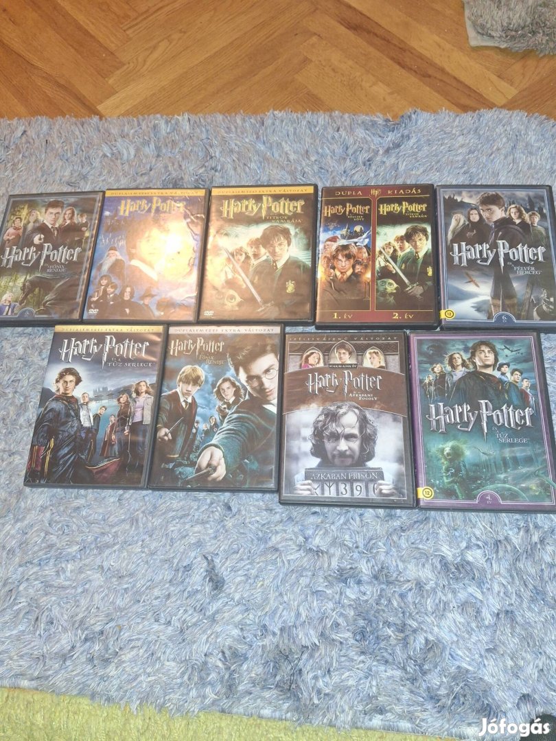 Harry Potter DVD Filmek