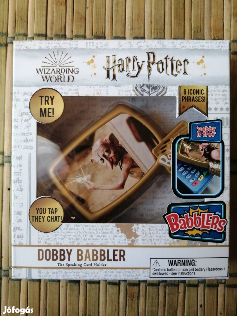 Harry Potter Dobby babbler kártya olvasó 