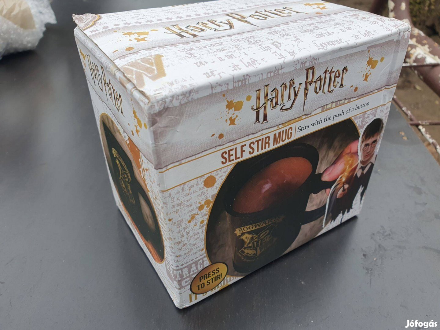 Harry Potter Hogwarts House Magic önkeverő bögre +ajándék címer
