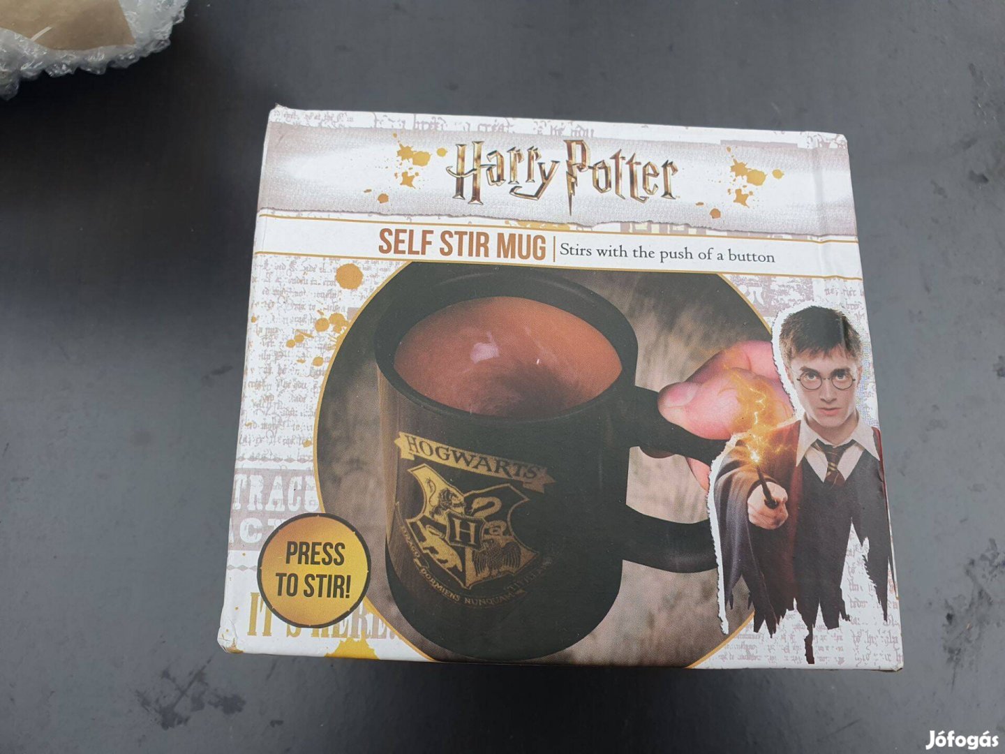 Harry Potter Hogwarts House Magic önkeverő bögre +ajándék címer