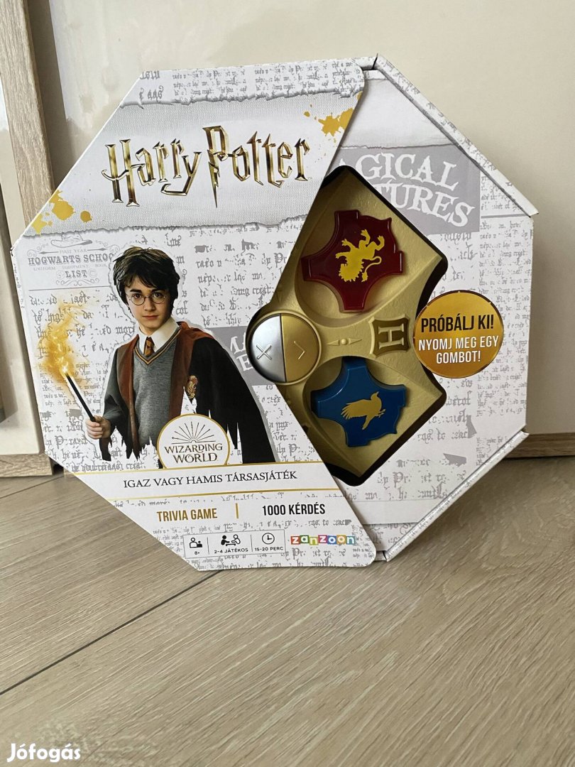 Harry Potter Igaz vagy Hamis társasjáték új!!!