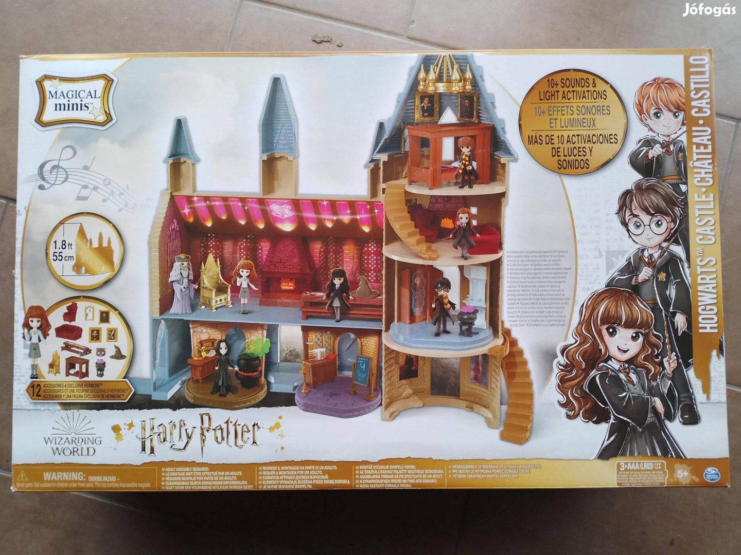 Harry Potter Magical Minis Roxfort Kastély- Új,!, Harry Potter kastély