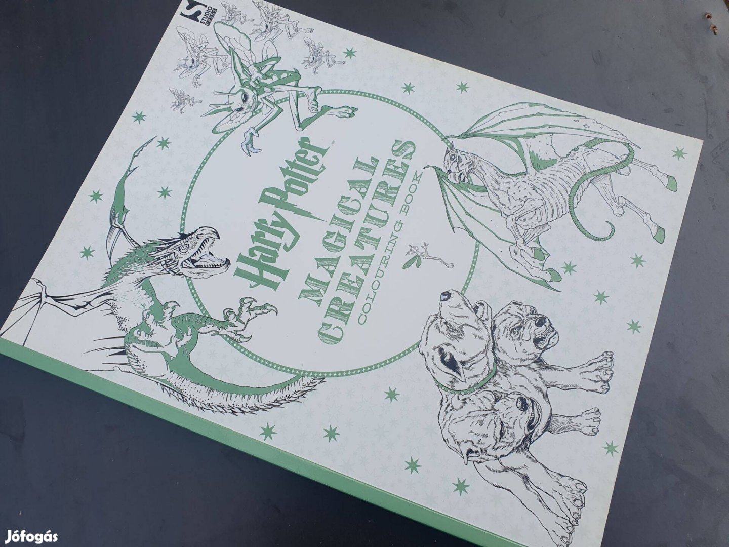 Harry Potter Magical creatures Colouring Book -színező +levonó-füzet