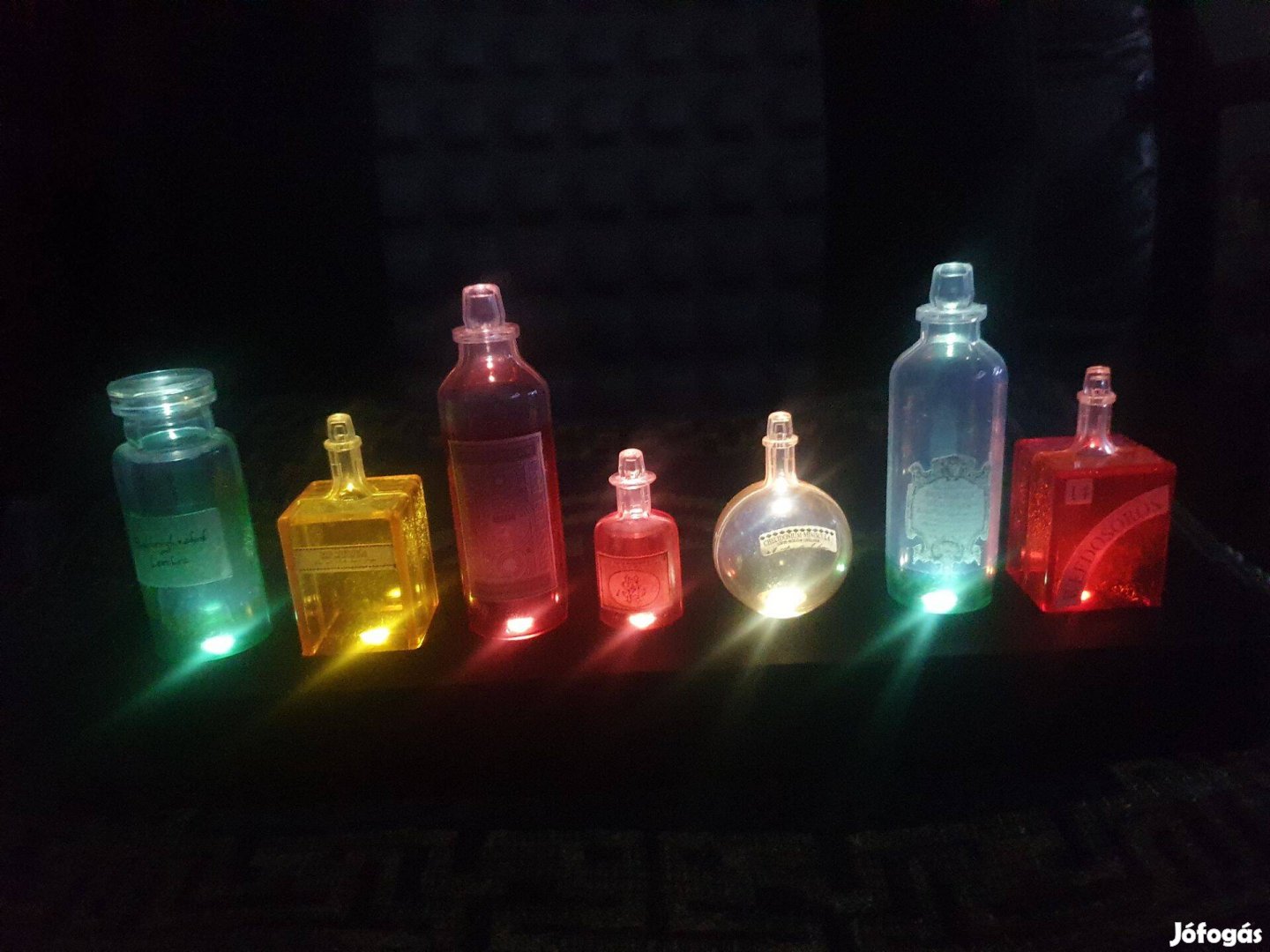 Harry Potter Potion Bottles Mood Lamp - bájitalpalackok hangulatlámpa