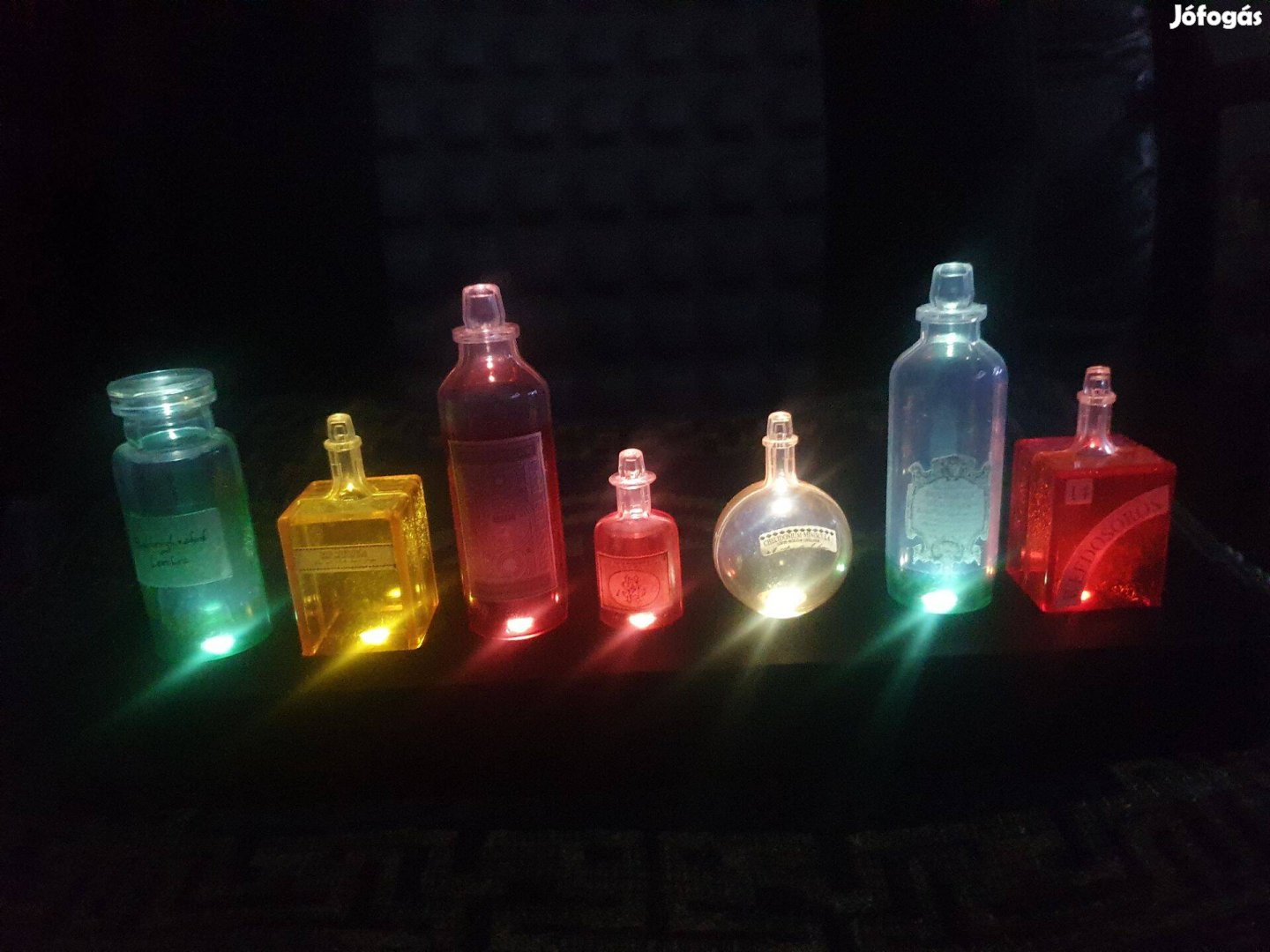 Harry Potter Potion Bottles Mood Lamp - bájitalpalackok hangulatlámpa