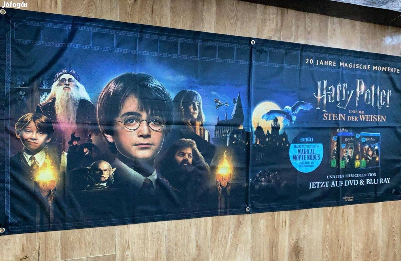 Harry Potter Rajongók! Gyűjtők 196x 78 Nagy filmes plakát, egyedi !