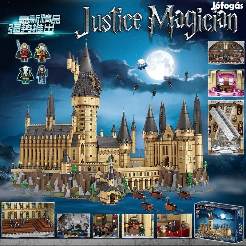 Harry Potter Roxfort kastély és környéke, 6130db (69500)