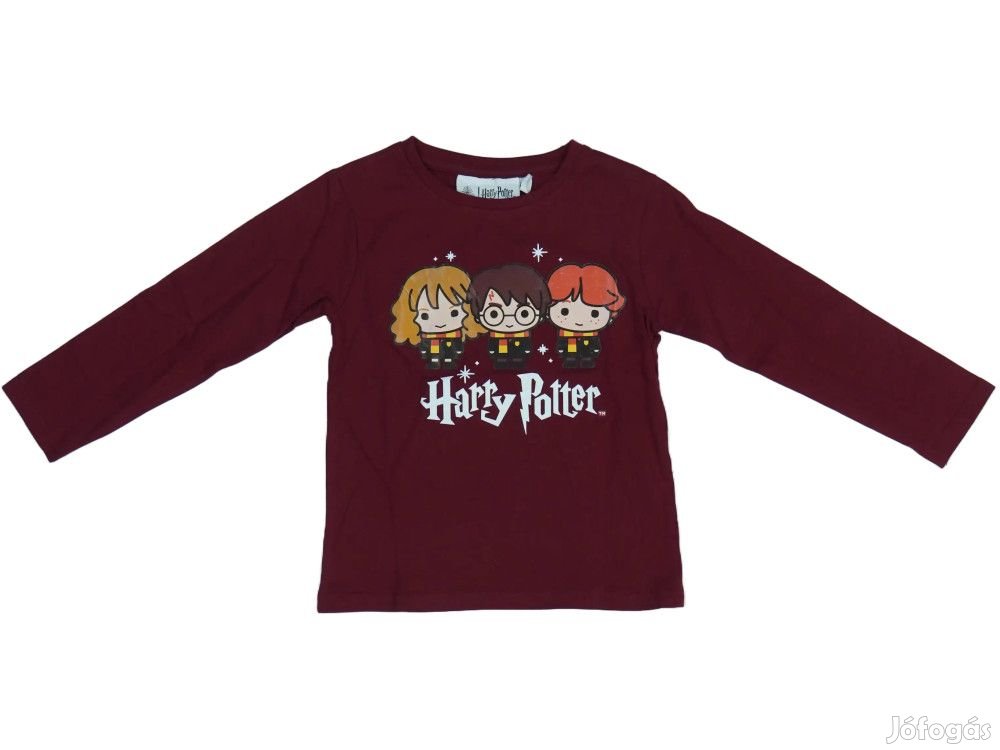 Harry Potter Új (címkés) Fiú Hosszú ujjú felső (Méret: 104)