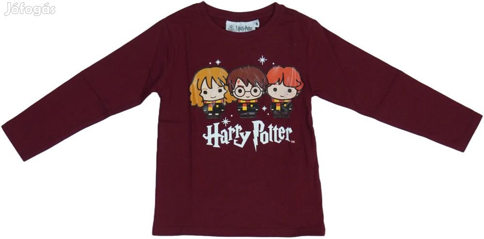 Harry Potter Új (címkés) Fiú Hosszú ujjú felső (Méret: 116)