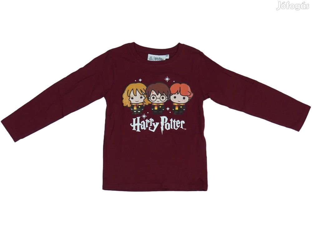 Harry Potter Új (címkés) Fiú Hosszú ujjú felső (Méret: 122)