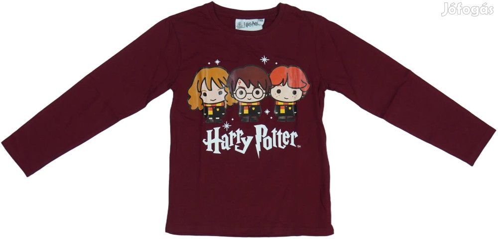 Harry Potter Új (címkés) Fiú Hosszú ujjú felső (Méret: 128)