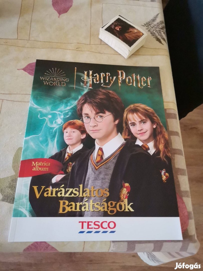 Harry Potter Varázslatos barátságok album+ az összes matrica