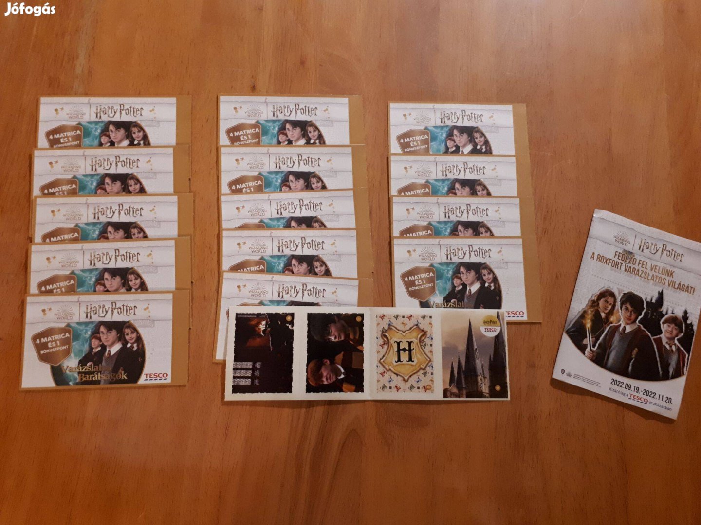 Harry Potter Varázslatos barátságok bontatlan matrica csomag 15 csomag